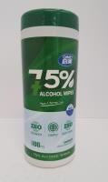 isowipe disinfectant antibacterial wipes tub 100
